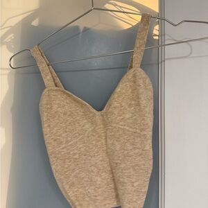 Wilfred Beige Knit Tank